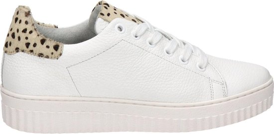 bol.com | Nelson dames sneaker - Wit - Maat 38