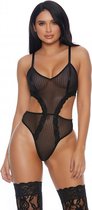 Sweet Siren Teddy - Black - Maat M - Lingerie For Her - black - Discreet verpakt en bezorgd