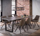 Eetkamertafel Tripp Mango Leem antiek
