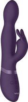 Niva - 360degrees Rabbit - Purple - Rabbit Vibrators - purple - Discreet verpakt en bezorgd