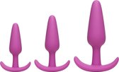 Naughty 1 Trainer Set - Pink - Butt Plugs & Anal Dildos - pink - Discreet verpakt en bezorgd