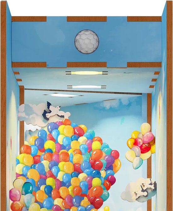 Tonecheer Book Nook : Voyagez avec le vent | Casse-tête 3D en bois | Éclairé | Capteur | Maison miniature DIY | TQ126
