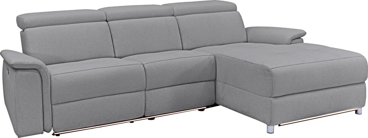 Notio Living Pareli-Sofa 3-zits Links - Handmatig Grijs