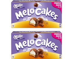 Milka Melo Cakes - 30 per doos - 500g x 2