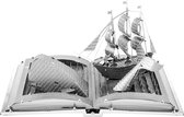 Metal Earth constructie speelgoed Moby Dick Book Sculpture