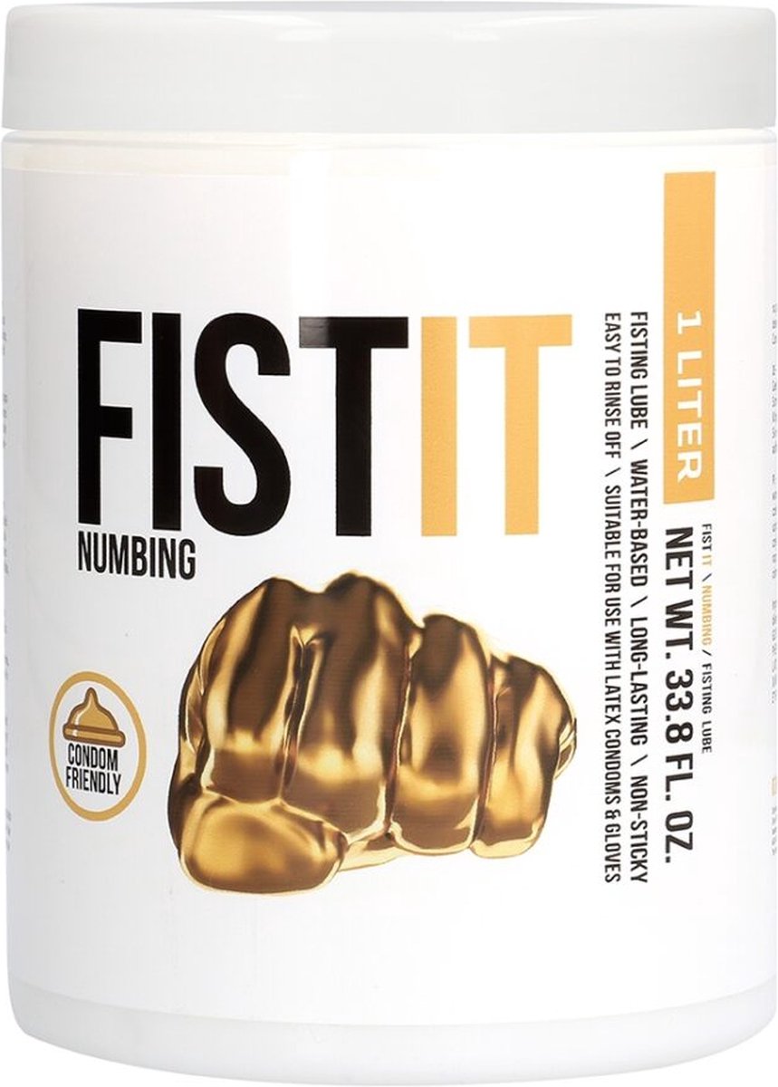 Goedkoopste Shots Pharmquests Glijmiddel Fist It - Numbing 1000 ml