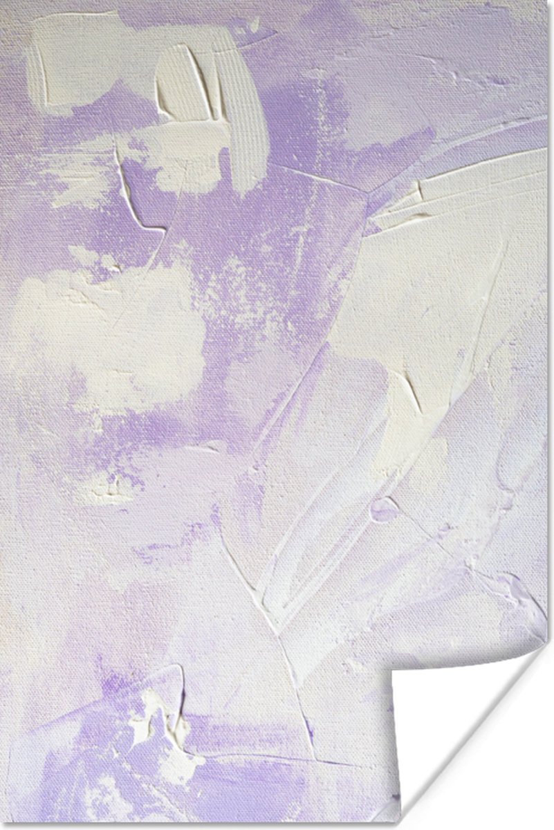 Poster Abstract - Verf - Design - 80x120 cm