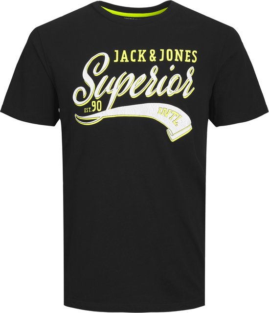 T-shirt Jack & Jones Homme, Bleu, Coton, Imprimé, Taille L, état Très Bon