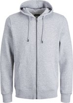 Jack & Jones Plus Hoodie met rits Plus Size Effen Hoodie met rits