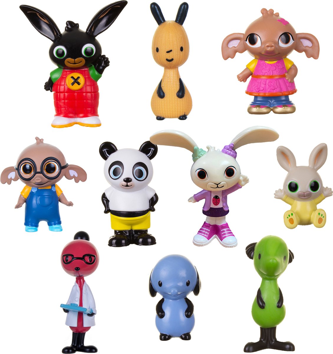 BING - Bing & Vrienden 10 Speelfiguren - Speelfigurenset — afbeelding 2