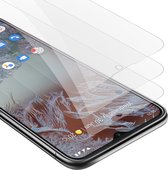 Cadorabo 3x Screenprotector geschikt voor Nokia G10 / G20 - Beschermende Pantser Film in KRISTALHELDER - Getemperd (Tempered) Display beschermend glas in 9H hardheid met 3D Touch