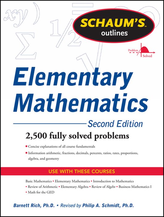 Schaums Outline Of Review Of Elementary Mathematics