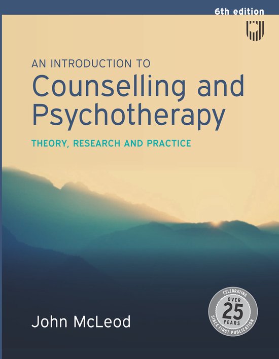 Foto: An introduction to counselling and psychotherapy theory research and practice