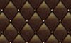 Fotobehang - Vlies Behang - Luxe Donkerbruin Gewatteerd Patroon - 416 x 254 cm