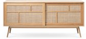 Olivine Boas houten sideboard naturel - 180 x 45 cm
