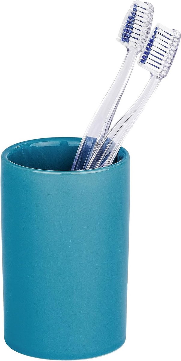IPEA Zelfklevende tandenborstelhouder met dubbel glas, geen boren nodig, modern design, elegante tandenborstelhouder en wandtandpasta, verchroomde houder