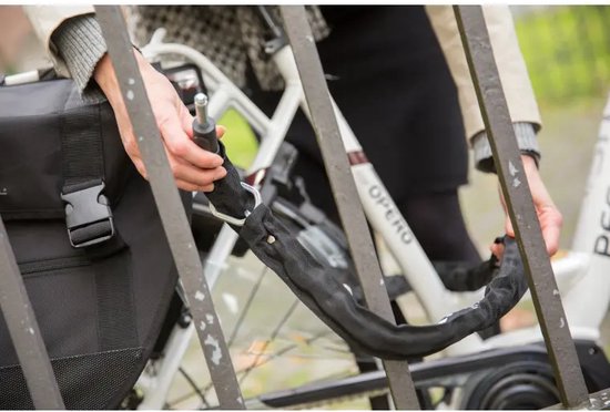 100cm insteekketting voor AXA Imenso L/XL en Block XXL sloten - ULC plug in - Zwart van AXA — afbeelding 2