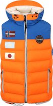 Napapijri - Shackleton Bodywarmer Oranje - Heren - Maat M - Modern-fit