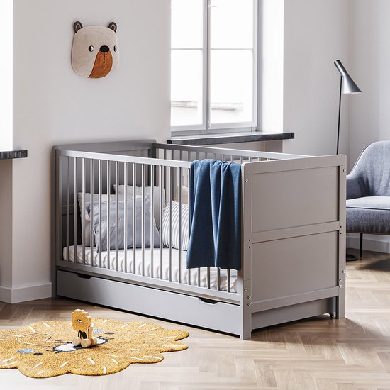 Mobilier bébé de chambre complète blanche design et épurée