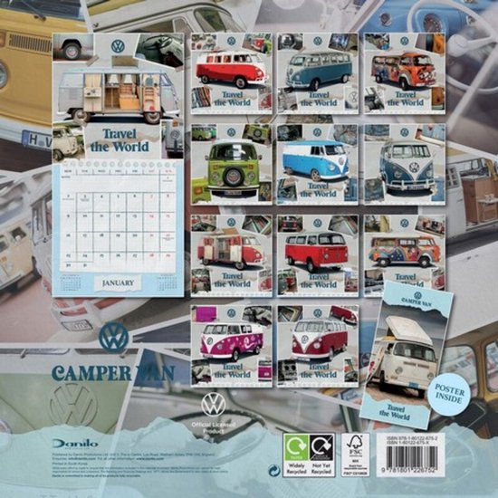 Camper Van Kalender 2024 bol