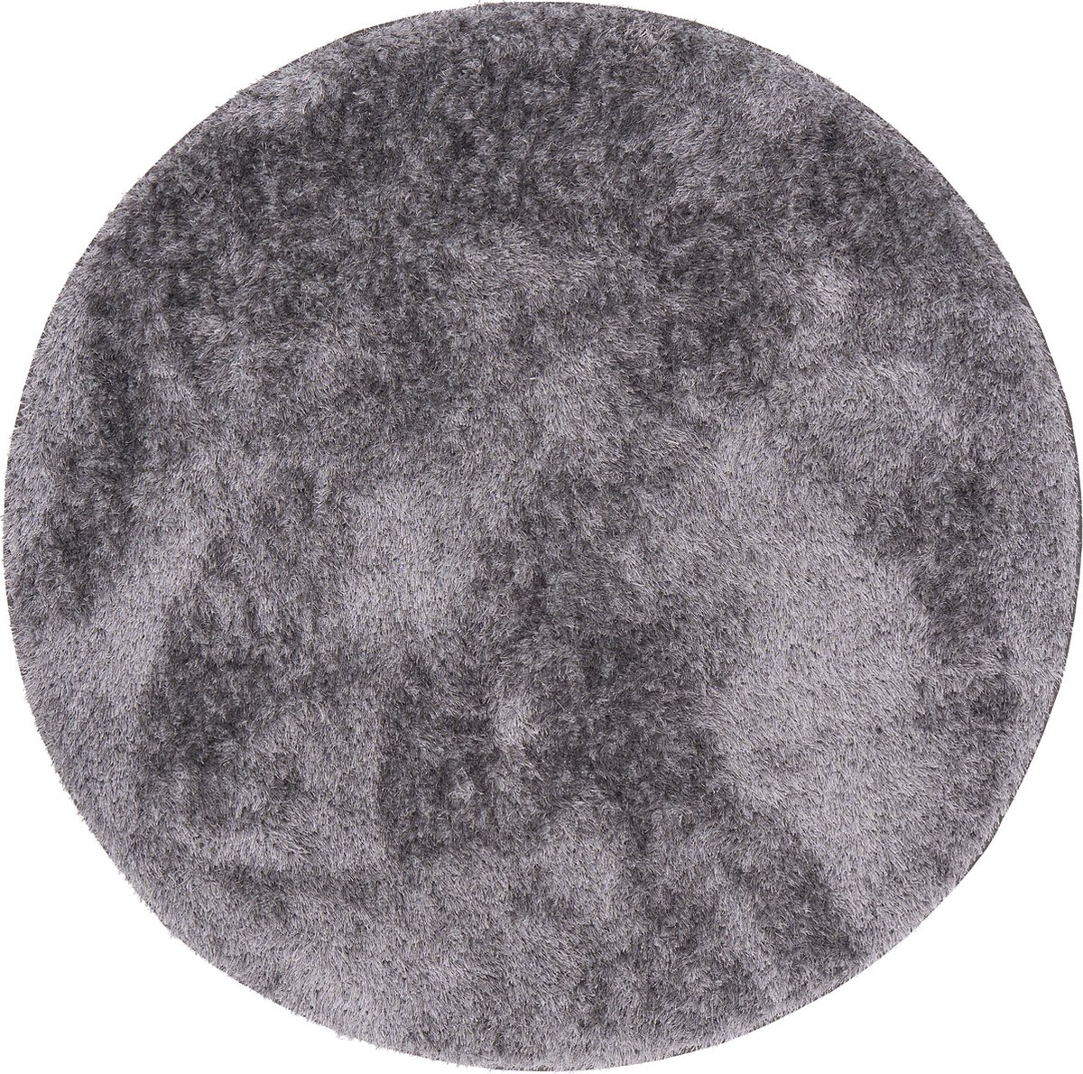Snapstyle Hoogpolig vloerkleed Feeling Mix Round Zilver