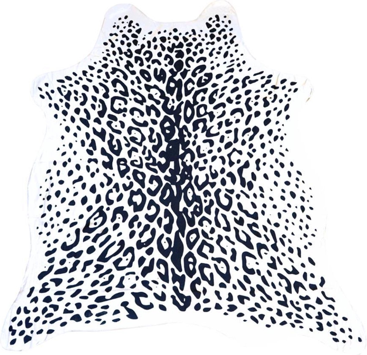 Badhanddoek in de vorm van een luipaardrug
