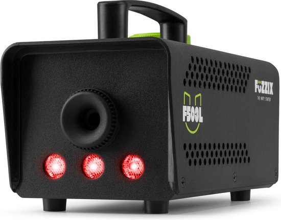 Rookmachine met LED Lichteffect - Fuzzix F503 - 3x RGB LEDS - Rookmachine met draadloze afstandsbediening - Fuzzix