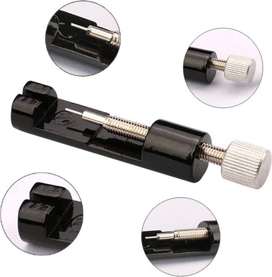 horloge band link pin remover, horloge verwijderen tool set horloge reparatie tool voor horlogemakers horloge armband