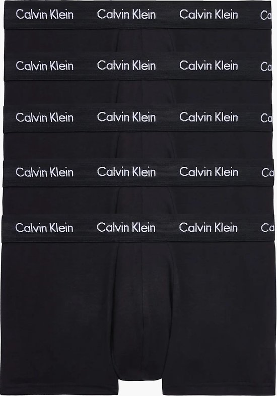 Calvin Klein 5-Pack Low Rise Trunks - Boxershorts heren - M - Zwart