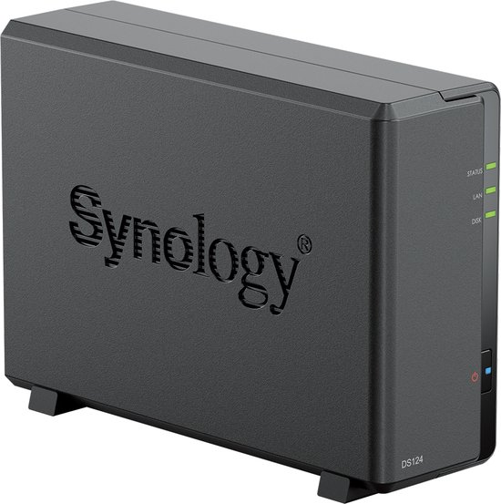 Synology DS124 - NAS - Western Digital RED 2TB (1x 2TB) van Merkloos — afbeelding 3