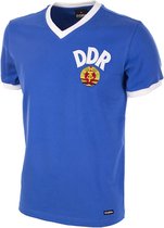 COPA - DDR World Cup 1974 Retro Voetbal Shirt - XXL - Blauw