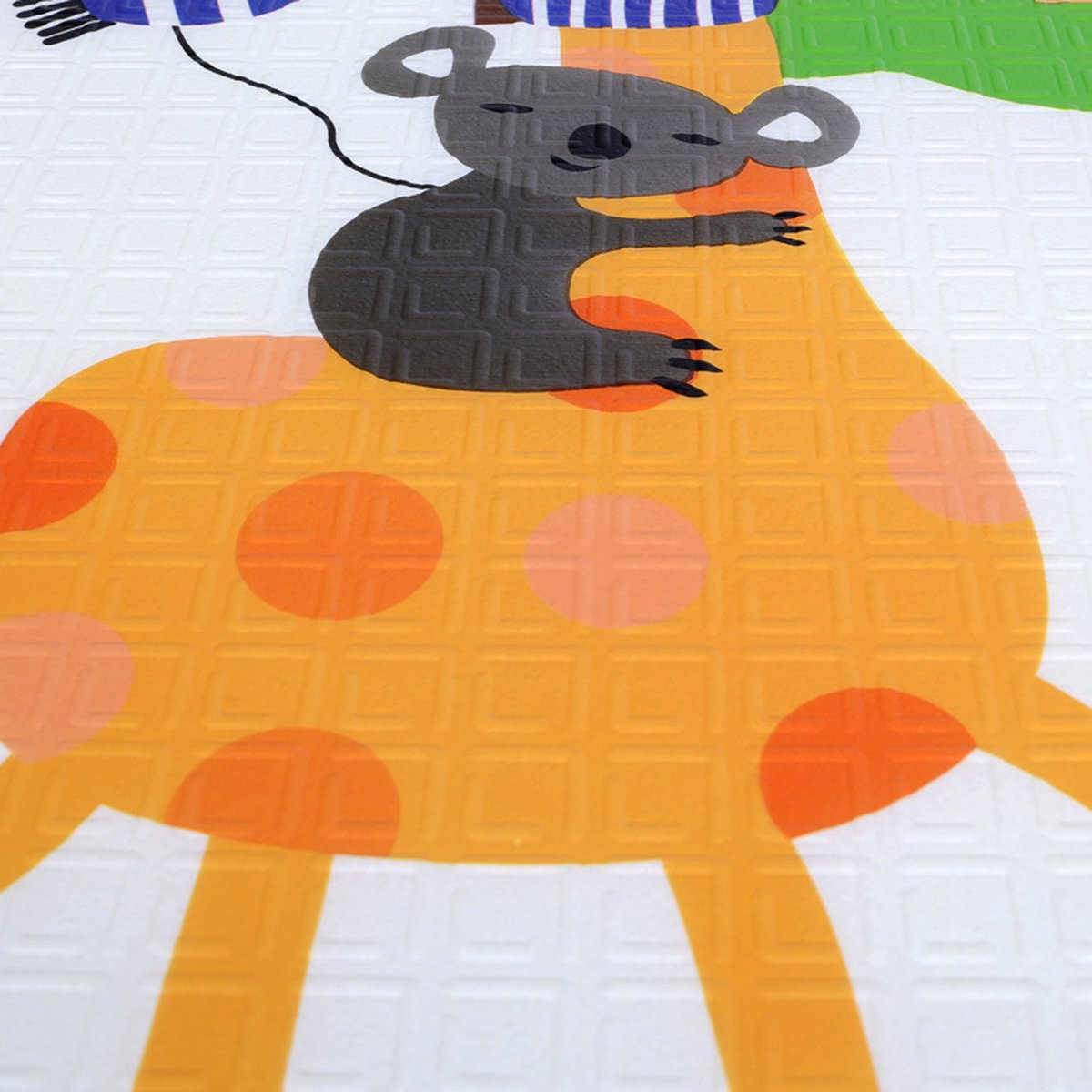 Buxibo - Dubbelzijdige Speelmat Foam - Dik XPE Foam - Kruipmat - Speelkleed - Vloermat - Baby/Peuter & Kind - Multicolor - XPE-014 - 200x180cm — afbeelding 12