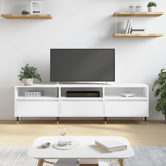 The Living Store Tv-meubel - Woonkamer - 150x30x44.5 cm - Opbergruimte