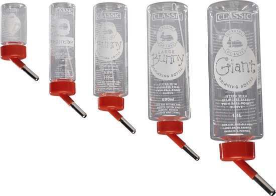 Classic Drinkfles - Plastic - Konijn - 600 ml