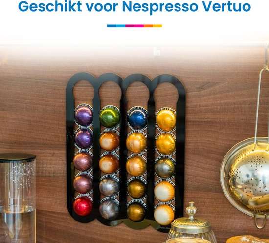 Porte capsules Nespresso Vertuo pour 20 capsules - Achat & prix