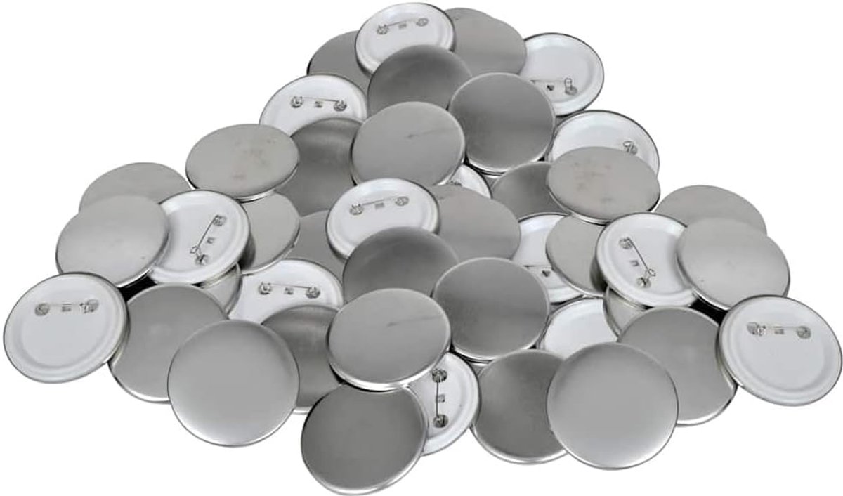 500 stuks button-onderdelen 25 mm badge set doe-het-zelf