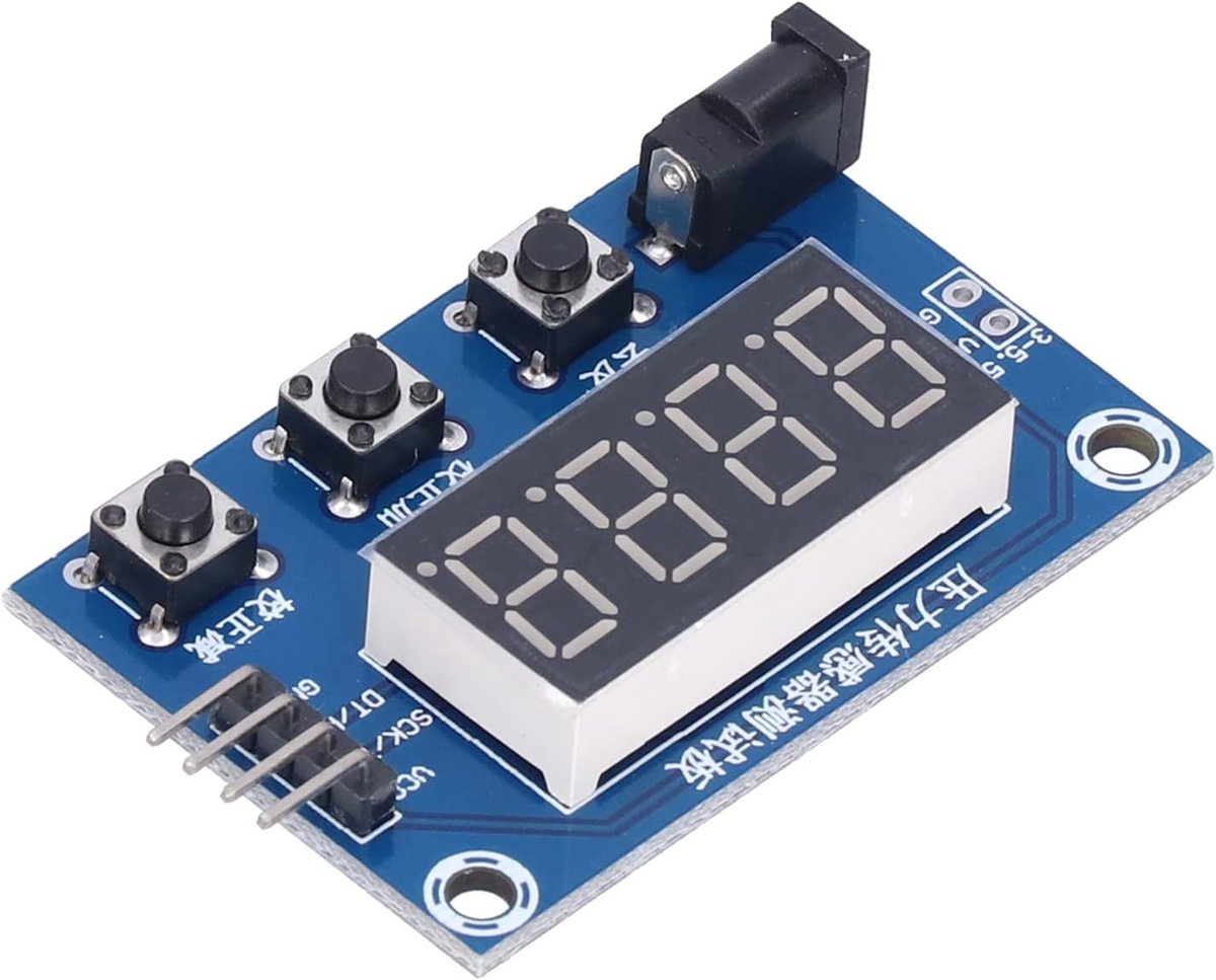 Loadcelmodule, gewichtssensor, digitale loadcelsensor, HX711, gewichtssensoren, drukmodule, sensoren, digitale weegschaal, gewichtssensor