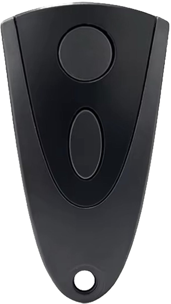 Bedienbaas afstandsbediening geschikt voor Novoferm zwart - 502/504/512 & MAX/Mix/MTR/MCHS/MNHS 433 MHz modellen
