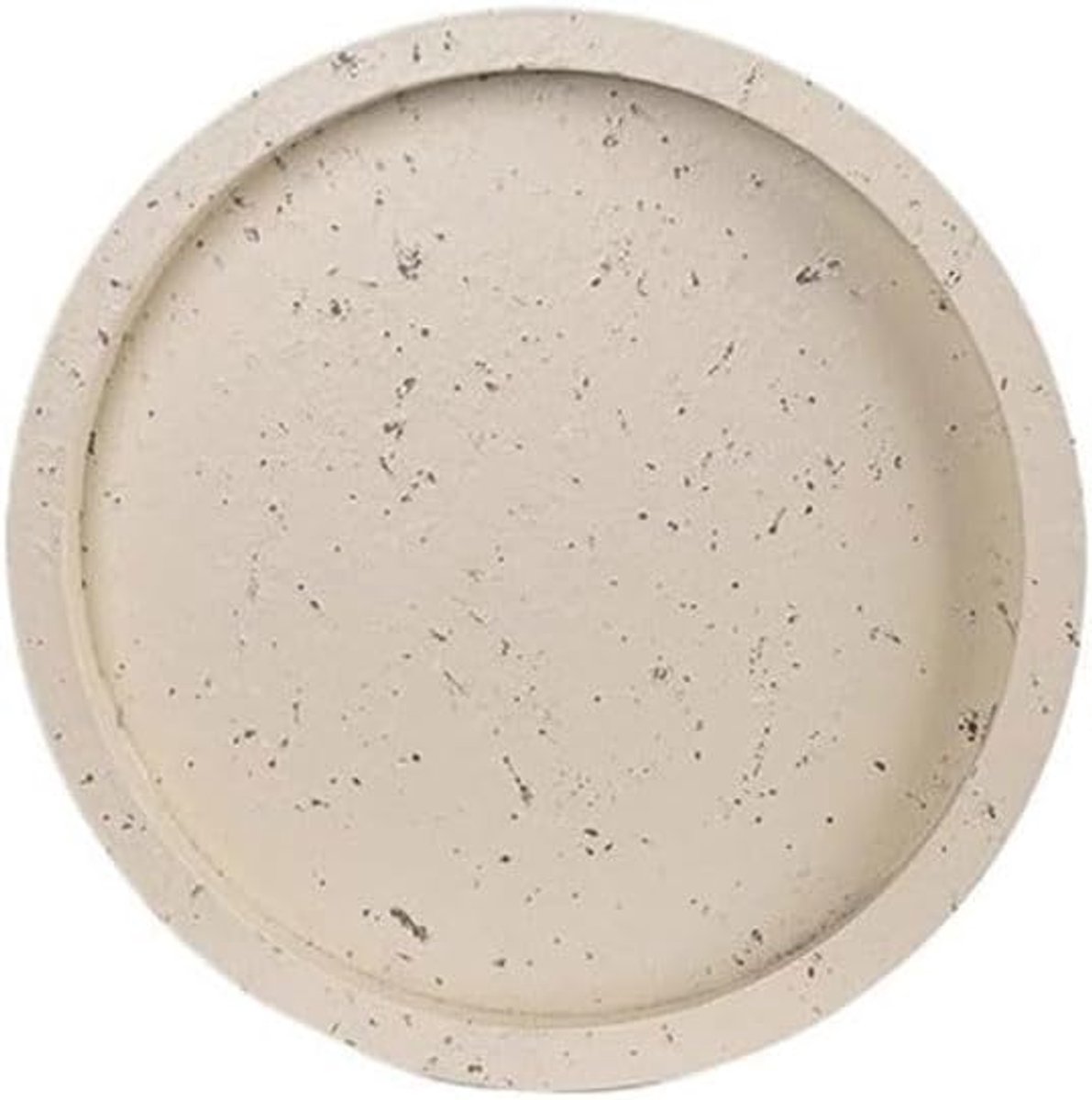 Schotels Moderne plantenschotel van imitatiemarmer, plantenbak synthetisch hars for balkon in de woonkamer(Beige,XL)