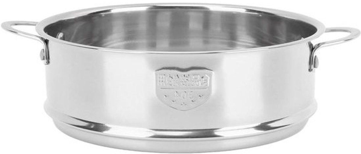 Stoommand RVS - Keuken stomer - Gezond koken - Dubbele oor handvatten - 193 x 65 cm - Zilver