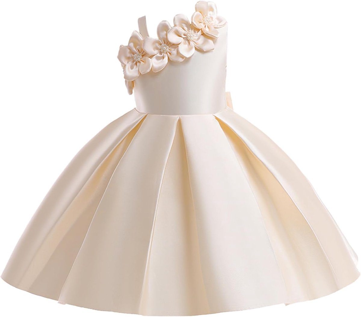 Zomerjurk voor meisjes, mouwloos, met ruches, bedrukt, citroen, strand, vakantie, katoen, ademend, schattig, modieus, kinderen, zonnekleding, chic, A166