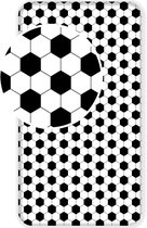 Voetbal Hoeslaken Corner - Eenpersoons - 90 x 200 cm - Katoen