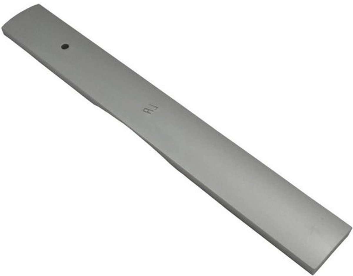 Metalofoon Lamel - Muzieknoot - Muziek Maken - Precisie Stemming - 39 cm - Grijs