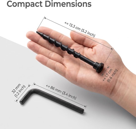 12 spikes voor laadstations voor grasmaaiers, 13,3 cm — afbeelding 2