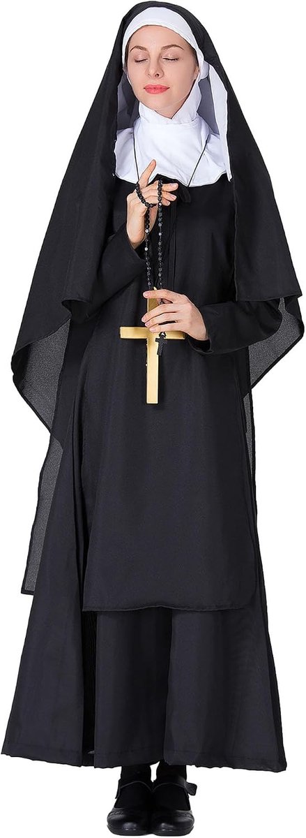 dames non outfit voor Halloween carnaval cosplay M