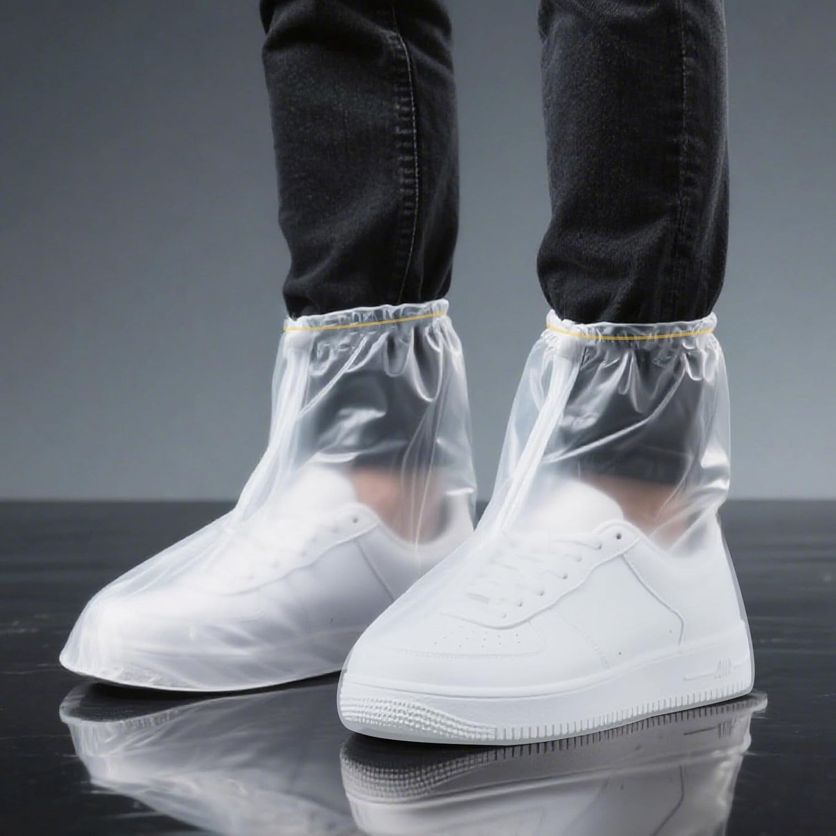 Schoenovertrekken, waterdicht, transparant, regenbescherming, antislip, voor mannen en vrouwen, regenoverschoenen voor regen, modderige wegen