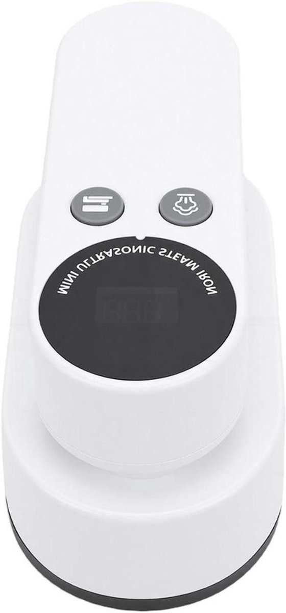 Draagbaar Strijkijzer - Handstomer Kleding - Snel Kreuken Verwijderen - Snoerloos Ontwerp - 9200mAh Batterij - Zwart