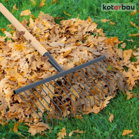 Kotarbau Metalen Tuinhark 20 Tanden - 42cm Breed — afbeelding 5