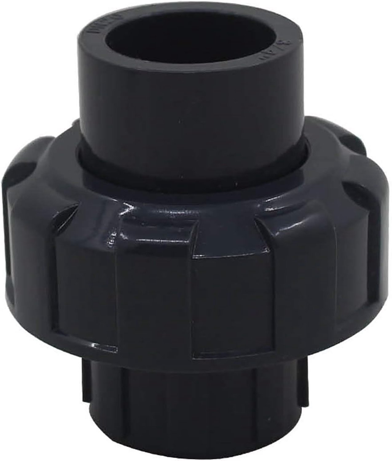 PVC koppeling 25mm - drieledig - drukbestendig - ideaal voor zwembadpompen - ShopVlot
