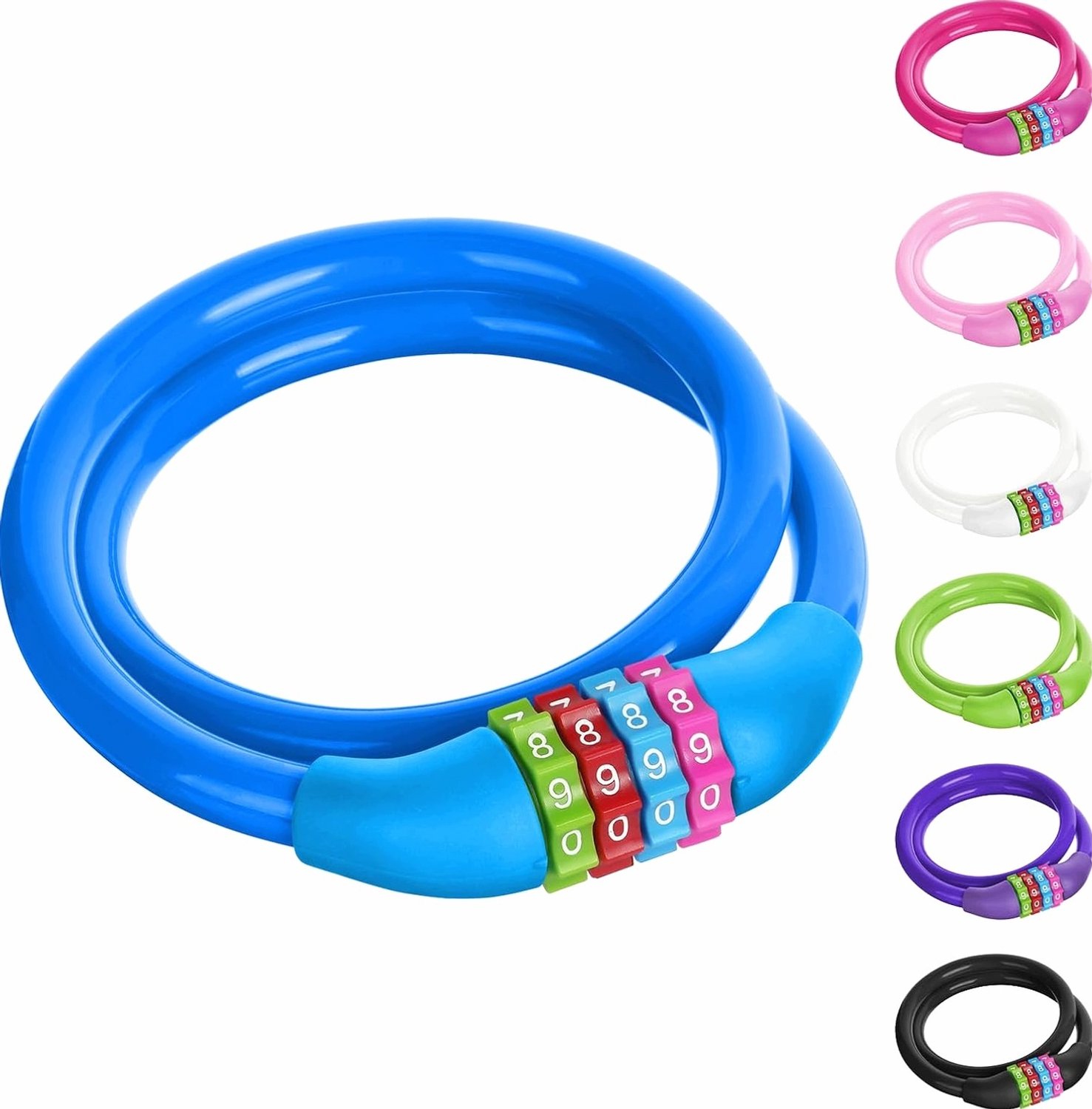 Fietsslot 65cm Cijferslot Draagbare Stalen Hangslot Combinatie